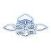 Потолочная светодиодная люстра Ambrella Light Acrylica Ice FA283
