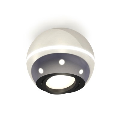 Накладной поворотный светильник с дополнительной подсветкой Ambrella Light Techno XS1104010 (C1104, N7002)