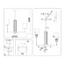Люстра на штанге Ambrella Light High Light Modern LH56217