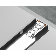 Алюминиевый накладной профиль Ambrella Light Alum Profile GP1700BK