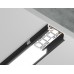 Алюминиевый накладной профиль Ambrella Light Alum Profile GP1700BK