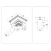 Коннектор угловой Ambrella Light Magnetic 220V GL1039