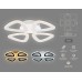 Потолочная светодиодная люстра Ambrella Light Acrylica Original FA4482