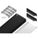 Алюминиевый накладной профиль Ambrella Light Alum Profile GP1800BK