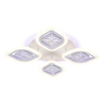 Потолочная светодиодная люстра Ambrella Light Acrylica Ice FA280