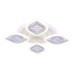 Потолочная светодиодная люстра Ambrella Light Acrylica Ice FA280