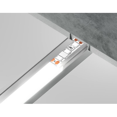 Алюминиевый встраиваемый профиль Ambrella Light Alum Profile GP1001AL