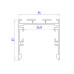 Алюминиевый профиль Ambrella Light Profile System GP2550WH