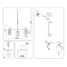 Подвесная люстра Ambrella Light High Light Heigh Light LH56031