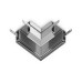 Коннектор угловой Ambrella Light Magnetic 220V GL1043