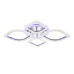 Потолочная светодиодная люстра Ambrella Light Acrylica Original FA5148