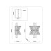 Настенный светильник Ambrella Light High Light Crystal LH41029