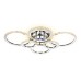 Потолочная люстра с пультом Ambrella Light Acrylica Original FA413