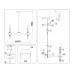Люстра на штанге Ambrella Light High Light Modern LH55358