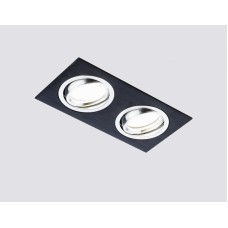 Встраиваемый светильник Ambrella Light Standard Spot A601/2 BK