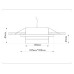 Встраиваемый светильник Ambrella Light GX53 Acrylic Tech Techno Spot TN52421
