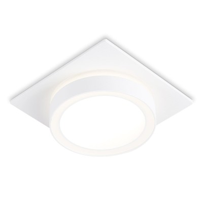 Встраиваемый светильник Ambrella Light GX53 Acrylic Tech Techno Spot TN52421