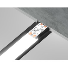 Алюминиевый встраиваемый профиль Ambrella Light Alum Profile GP1100BK