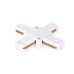 Коннектор Х-образный однофазный Ambrella Light Track System GL7082