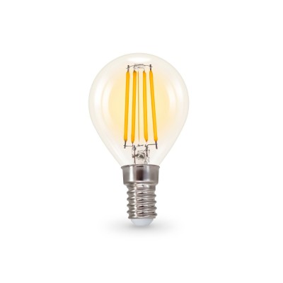 Филаментная светодиодная лампа Ambrella Light Bulbing E14 11W 2700K шар 451133