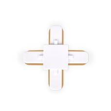 Коннектор Х-образный однофазный Ambrella Light Track System GL7082