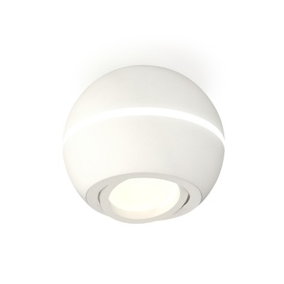 Накладной поворотный светильник с дополнительной подсветкой Ambrella Light Techno XS1101020 (C1101, N7001)