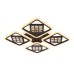 Потолочная светодиодная люстра Ambrella Light Acrylica Ice FA287