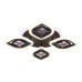 Потолочная светодиодная люстра Ambrella Light Acrylica Ice FA281