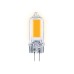 Лампа светодиодная филаментная Ambrella light G4 2,5W 3000K прозрачная 204501