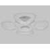 Потолочная люстра Ambrella Light Acrylica Original FA8925