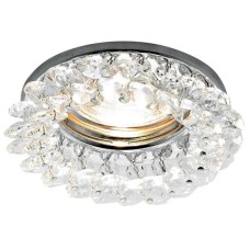 Встраиваемый светильник Ambrella Light Crystal K206 CL/CH