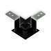Коннектор угловой Ambrella Light Magnetic 220V GL1040