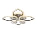 Потолочный светодиодный светильник Ambrella Light Acrylica FA2835