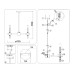 Люстра на штанге Ambrella Light High Light Modern LH55353