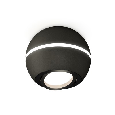 Накладной поворотный светильник с дополнительной подсветкой Ambrella Light Techno XS1102020 (C1102, N7002)
