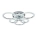 Потолочная светодиодная люстра Ambrella Light Acrylica Original FA414