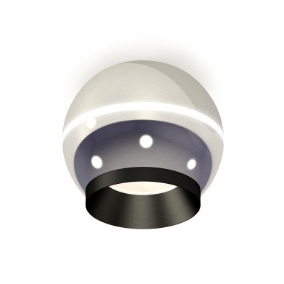 Накладной светильник с дополнительной подсветкой Ambrella Light Techno XS1104001 (C1104, N7031)