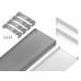 Алюминиевый накладной профиль Ambrella Light Alum Profile GP1800AL
