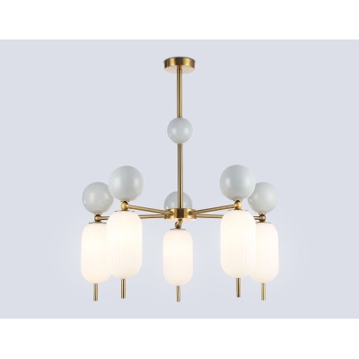 Люстра на штанге Ambrella Light High Light Ceramo Modern LH53104