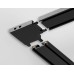 Коннектор угловой для шинопровода Ambrella Light Magnetic Ultra Slim Track System GV1116