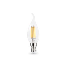 Филаментная светодиодная лампа Ambrella Light Bulbing E14 15W 4000K свеча на ветру 351524