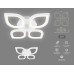 Потолочная светодиодная люстра Ambrella Light Acrylica Original FA4488