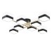 Потолочная люстра Ambrella Light Linetech Comfort FL516348