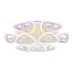 Потолочная светодиодная люстра Ambrella Light Acrylica Original FA2921