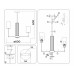 Люстра на штанге Ambrella Light HIGH LIGHT LH56211