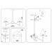 Люстра на штанге Ambrella Light HIGH LIGHT LH57125