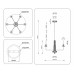 Люстра на штанге Ambrella Light LH LH53124