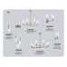 Люстра на штанге Ambrella Light LH LH55202