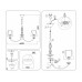 Подвесная люстра Ambrella Light HIGH LIGHT LH75025