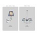 Подвесная люстра Ambrella Light HIGH LIGHT LH75063